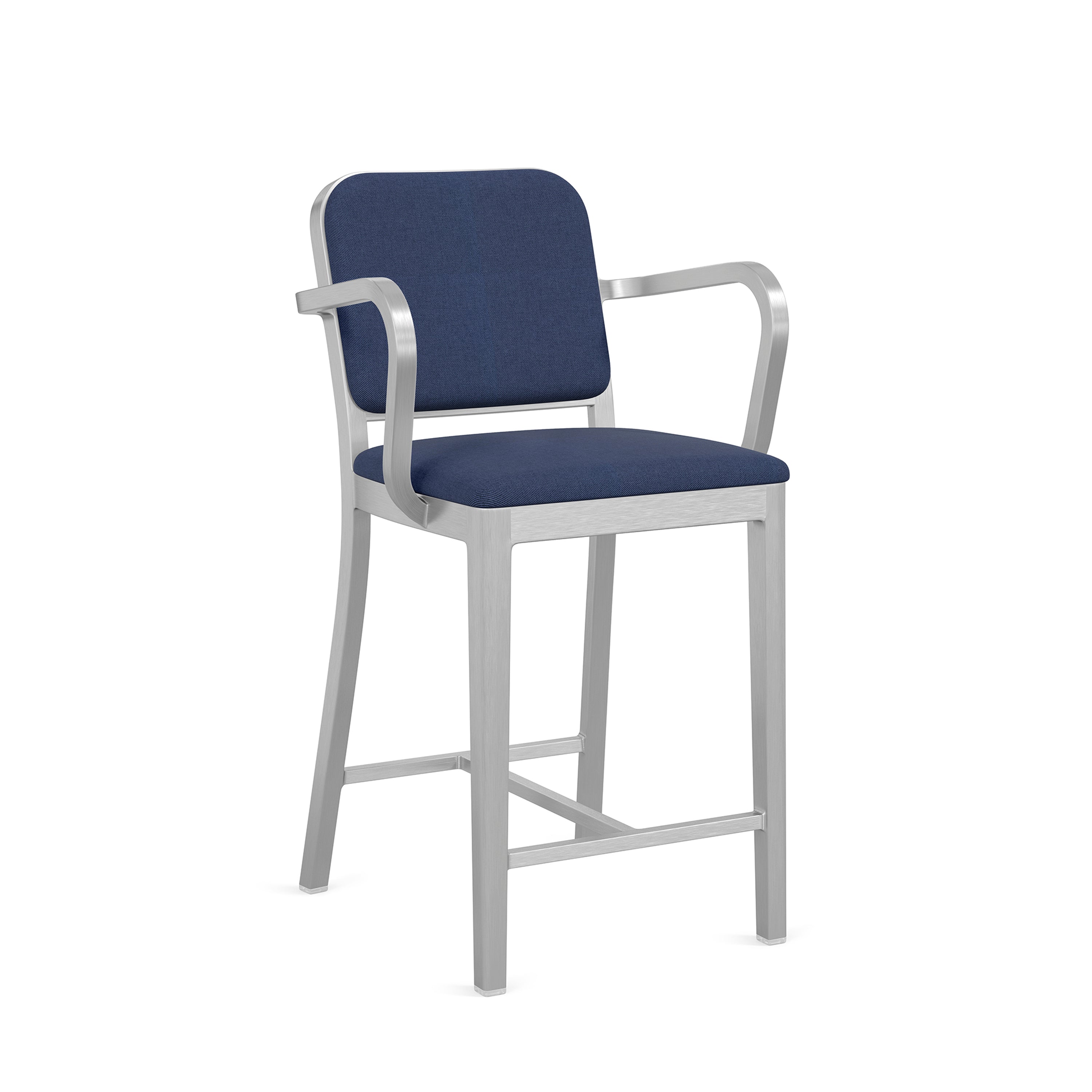 navy officer stool with arms by jasper morrison sku noff ctr a hb ...